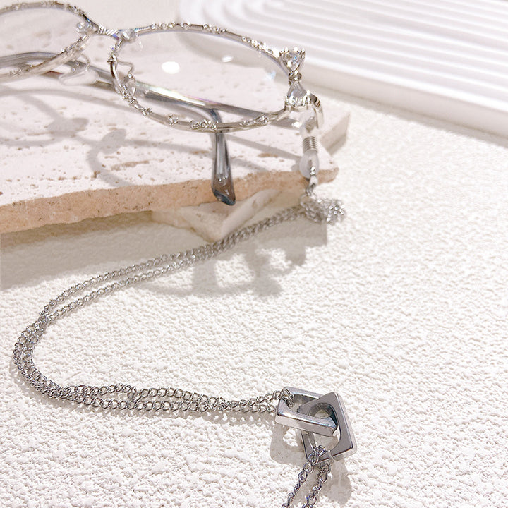 Fashionable chain glasses holder Bowlift