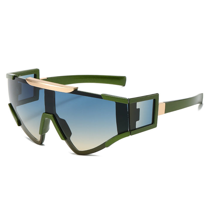 Men's Futuristic Shield Sunglasses Bowlift