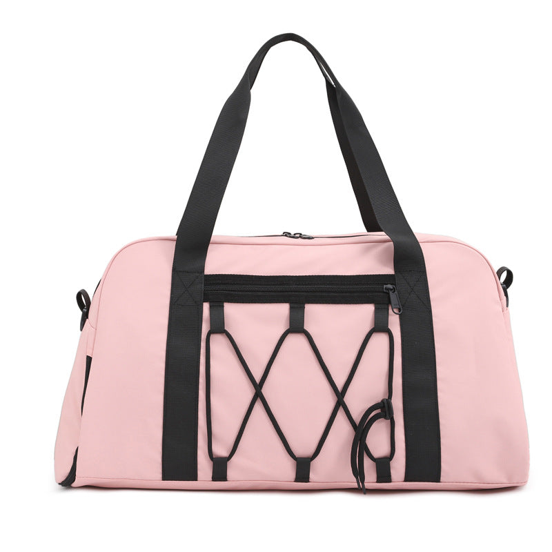 Sporty travel bag with innovative compartment system Bowlift