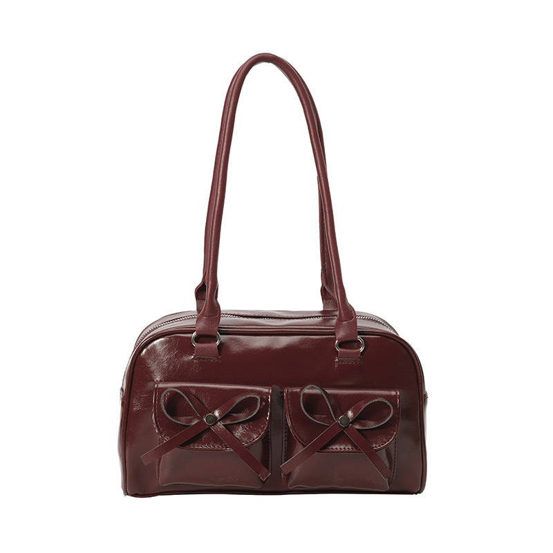 Modern Handheld Satchel Bag Bowlift