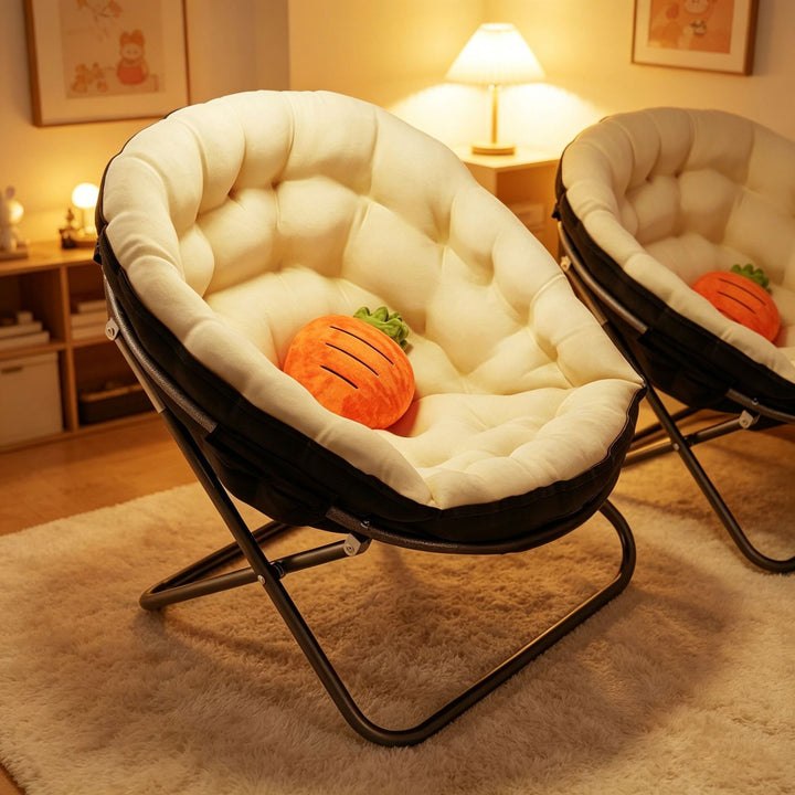 Ladies Ergonomic Lounge Chair with Adjustable Footrest Bowlift