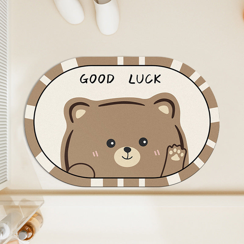 Cute Bear-Themed Area Rug