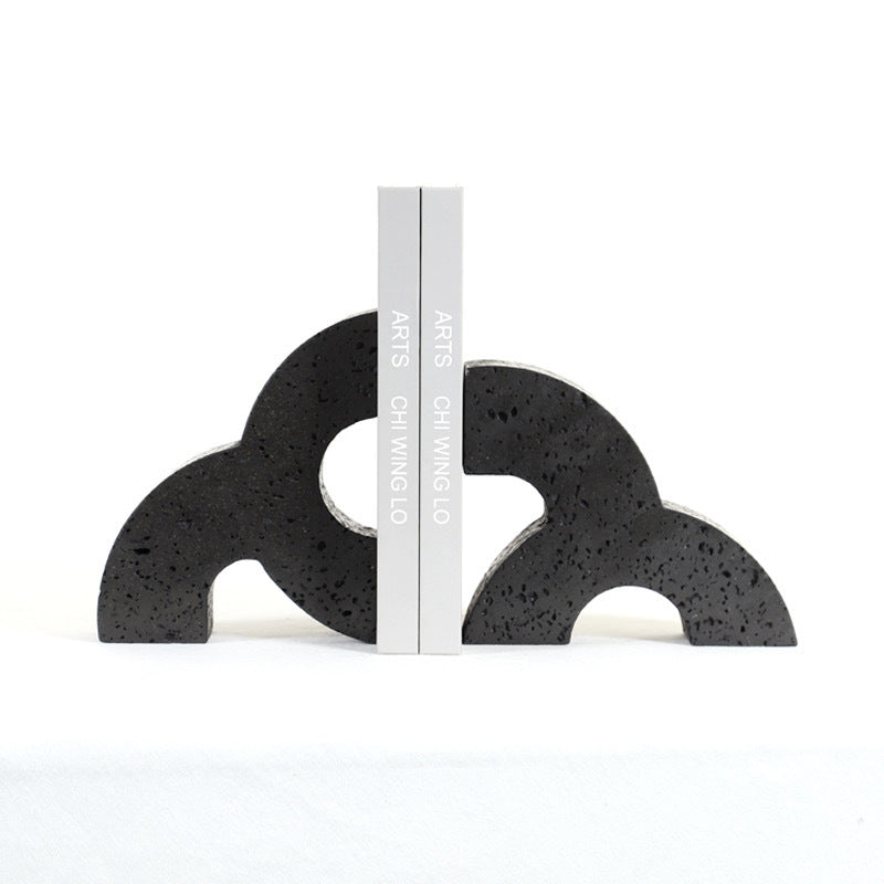 Artistic Geometry Bookends