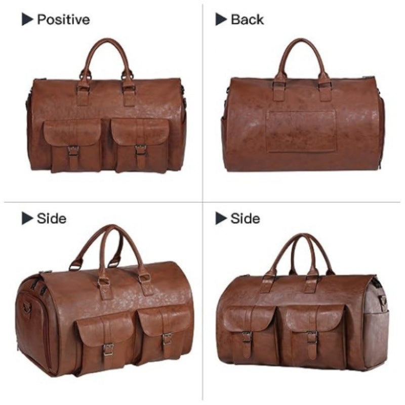 Elegant Travel Bag with Double Side Pockets Bowlift