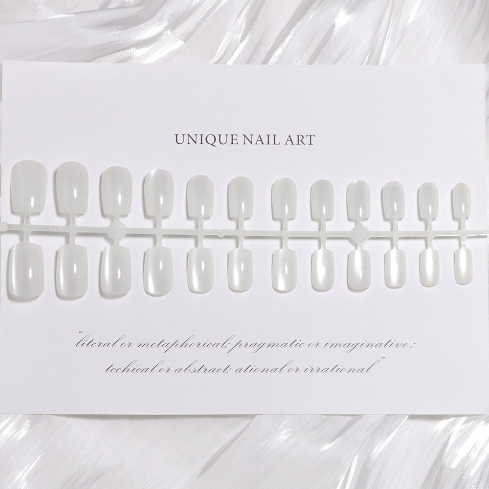 Unique Press-On Nail Art Set Bowlift