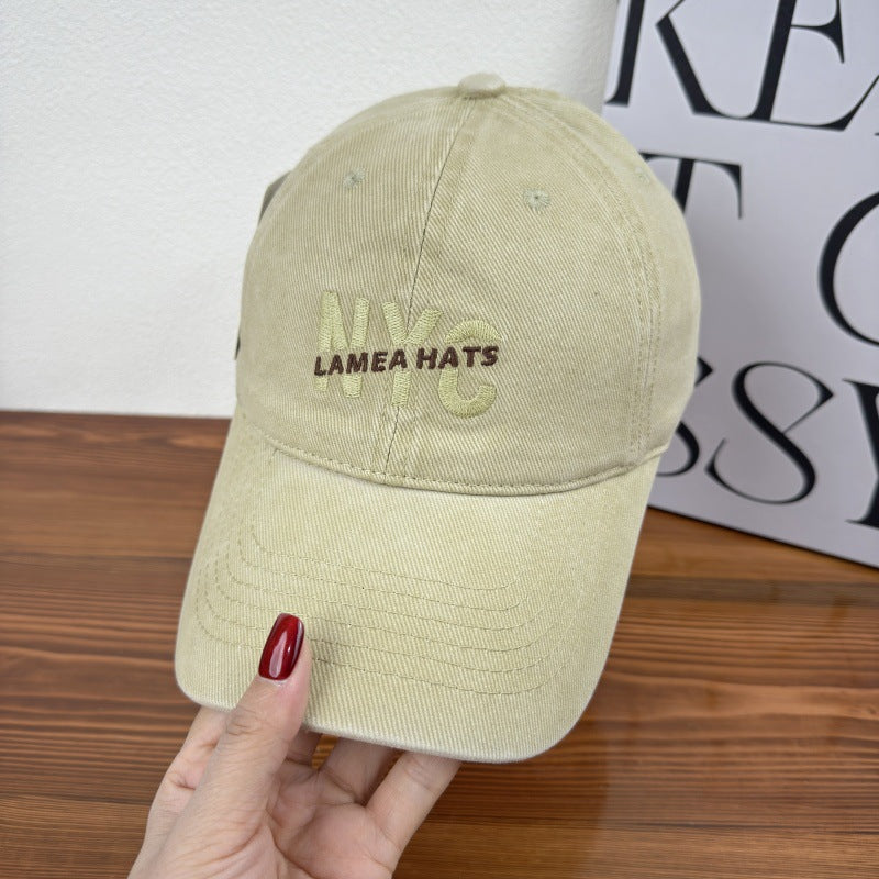 Men's Corduroy Baseball Cap Bowlift