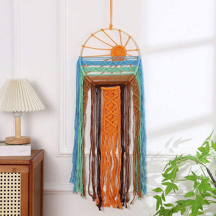 Macrame Wall Hanging Art Bowlift