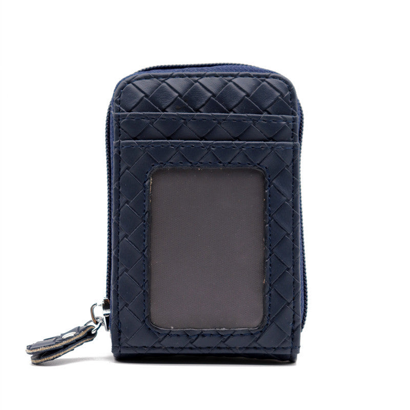 Zippered RFID Blocking Card Holder