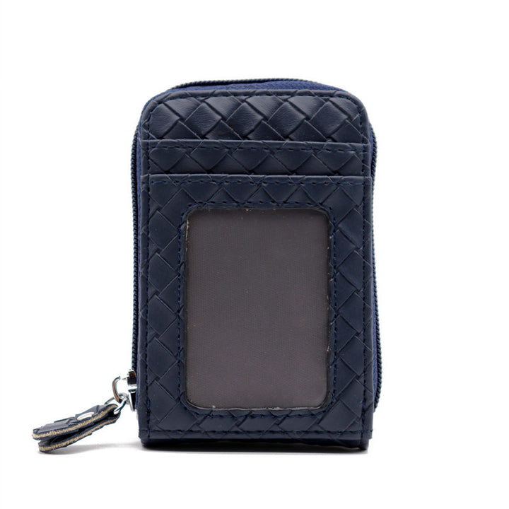 Zippered RFID Blocking Card Holder