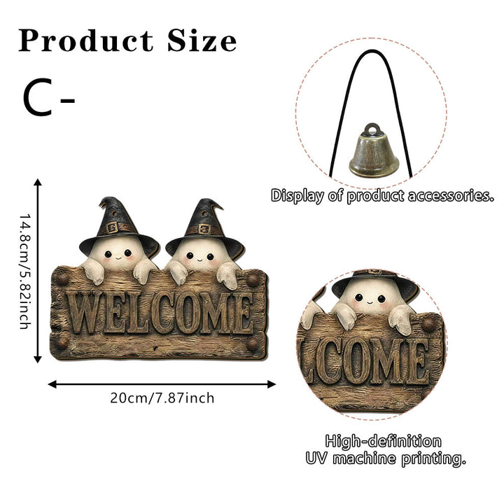 Creepy Welcome Sign Decor Bowlift