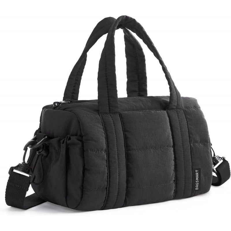 Spacious Padded Weekender Handbag Bowlift