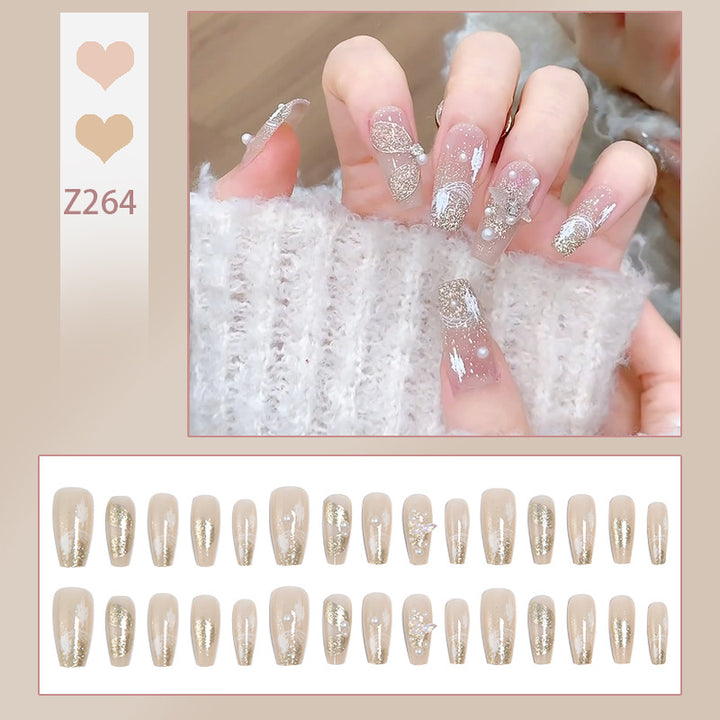 Glamorous Artificial Nail Sets Bowlift