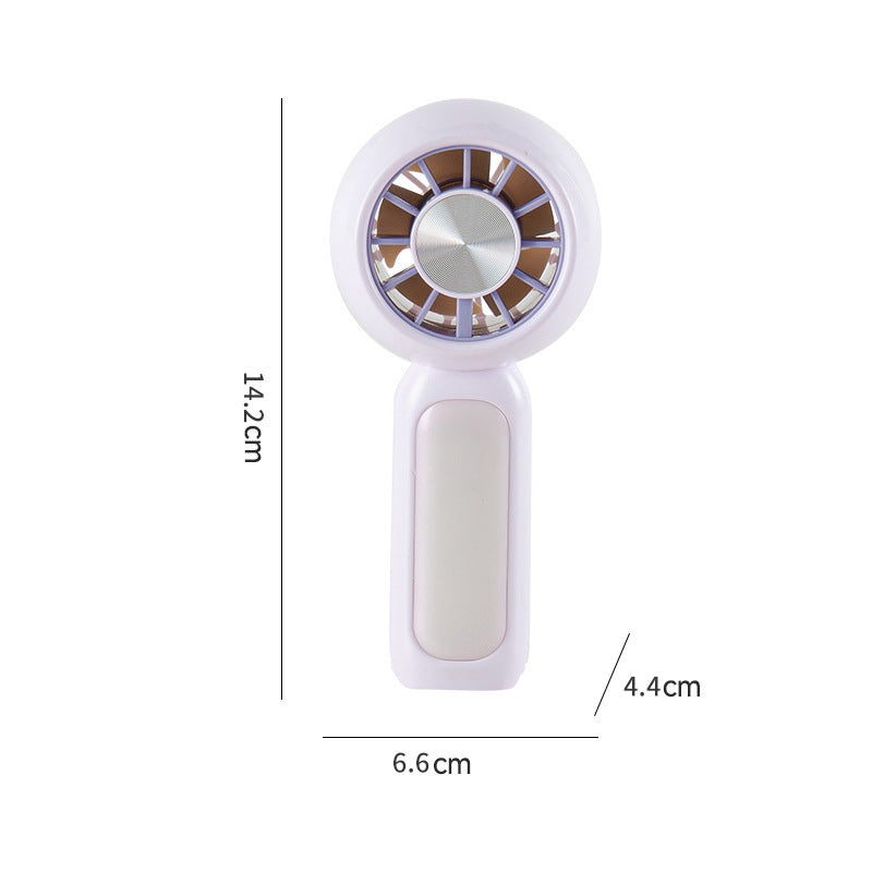 Unisex Portable Hand Fan with Flexibly Adjustable Cooling Bowlift