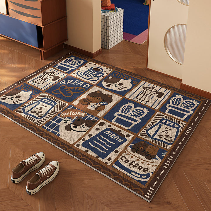Playful Animal-Themed Area Rug