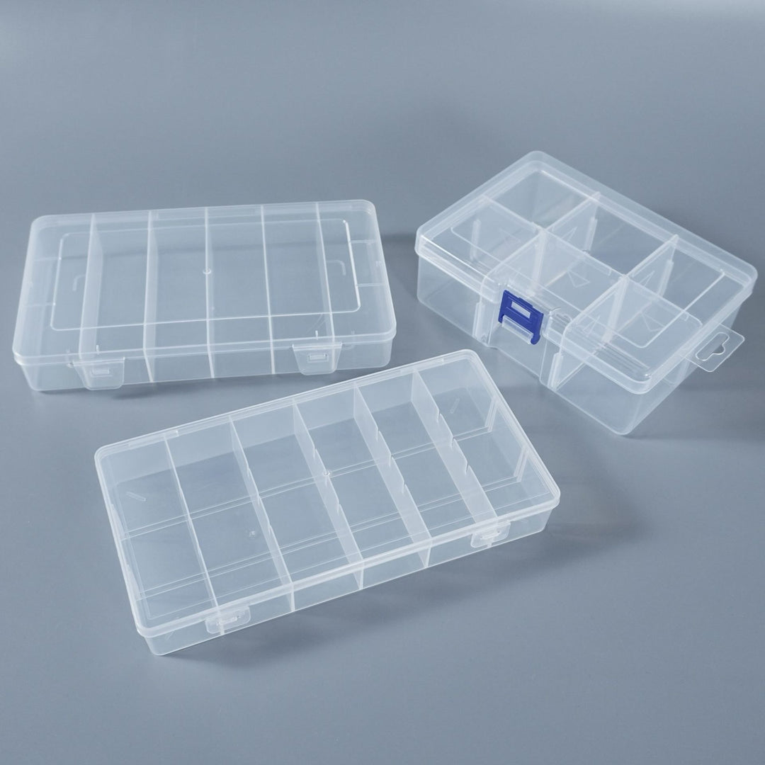 Multi-Section Craft Supply Storage Box Bowlift