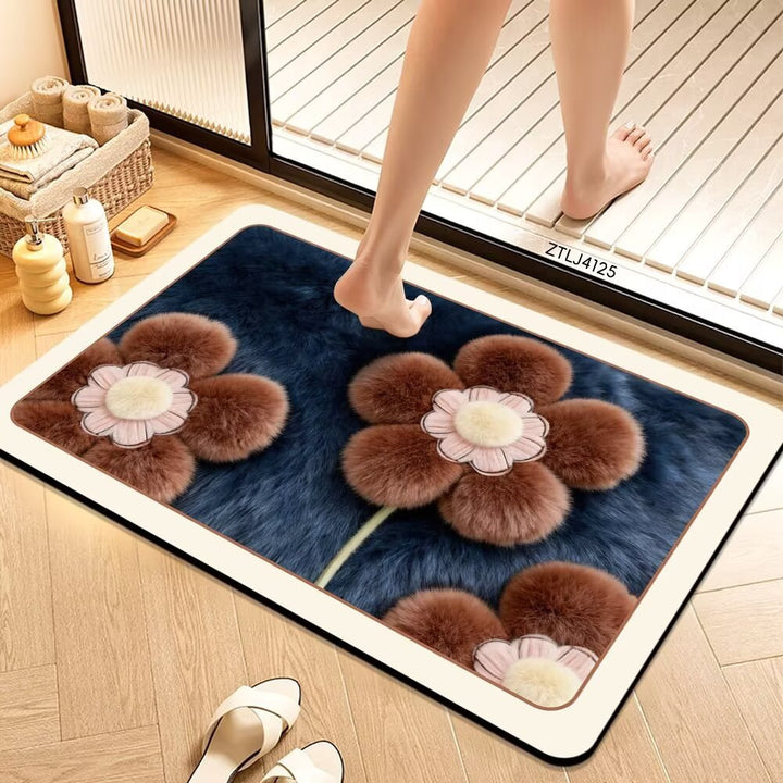 Decorative Bath Mat Bowlift