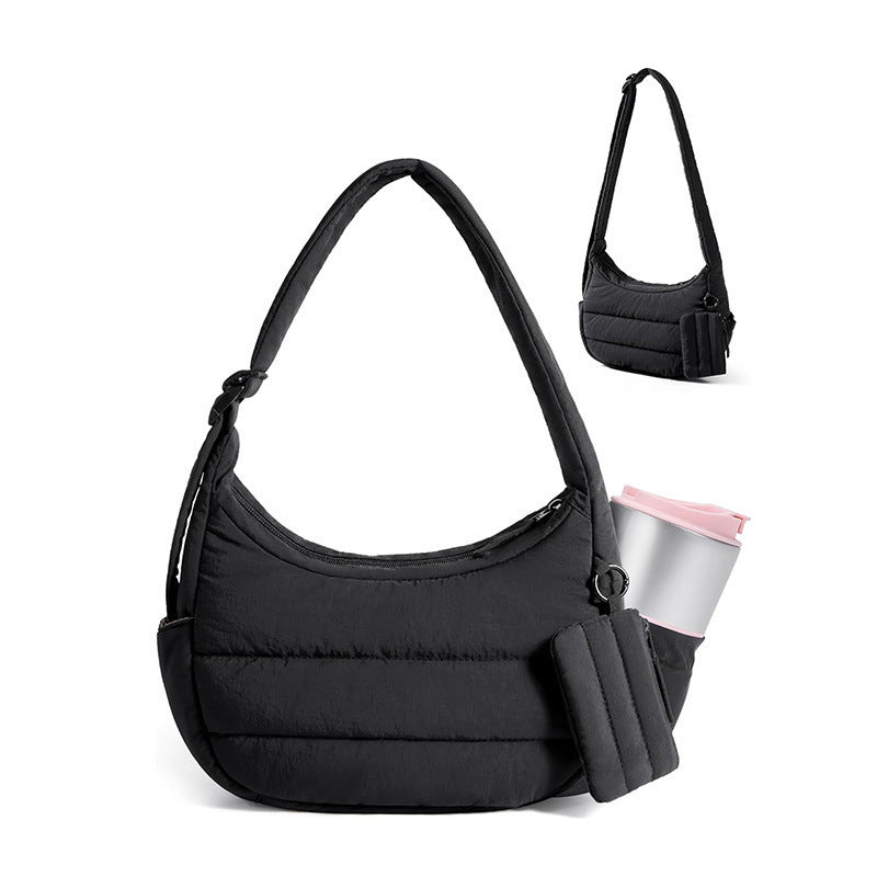 Practical shoulder bag with insulated compartments Bowlift