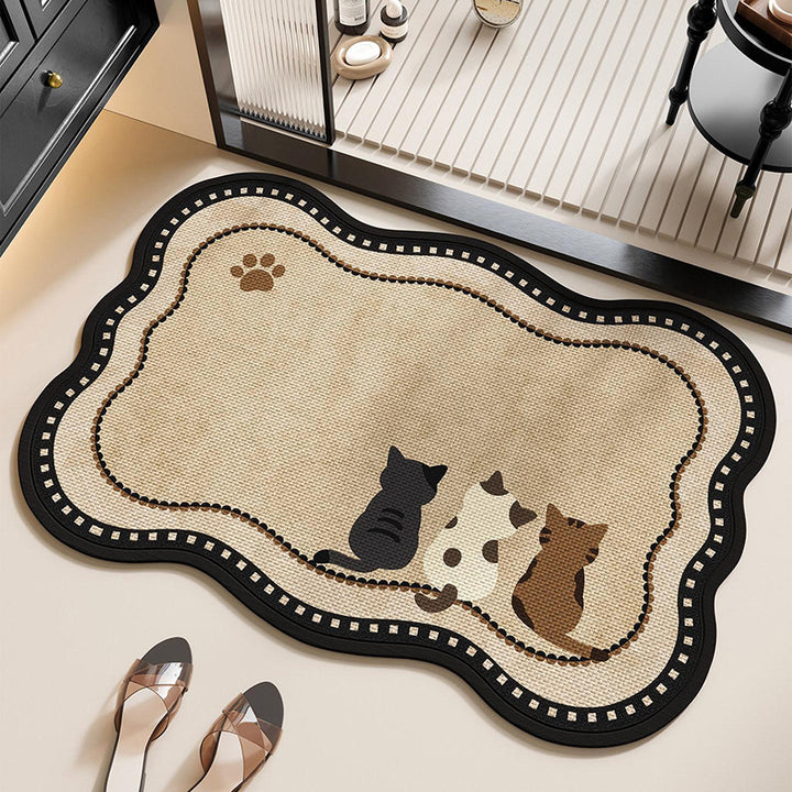 Dog-Themed Memory Foam Area Mat