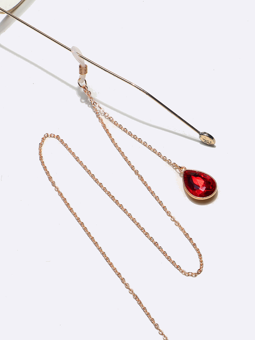 Elegant Teardrop Eyewear Chain Bowlift