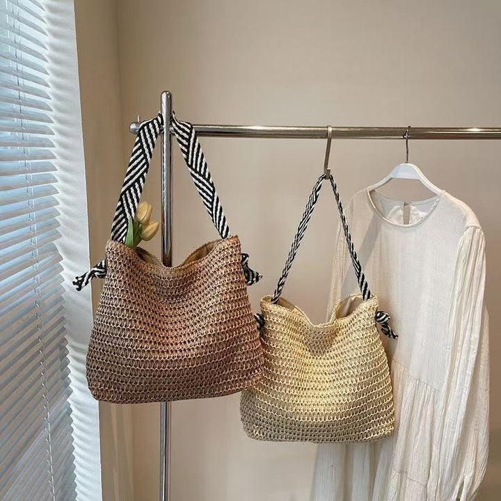 Large shopping bag with woven design Bowlift