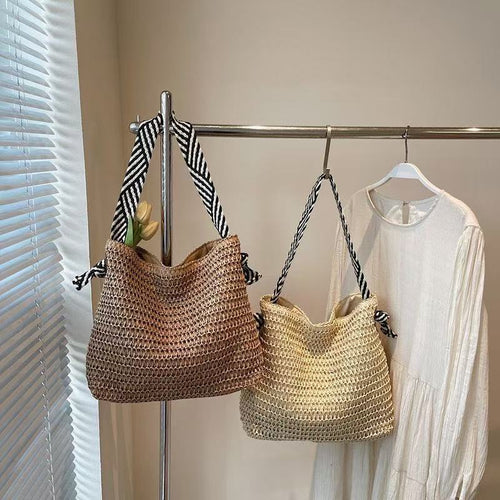 Large shopping bag with woven design Bowlift