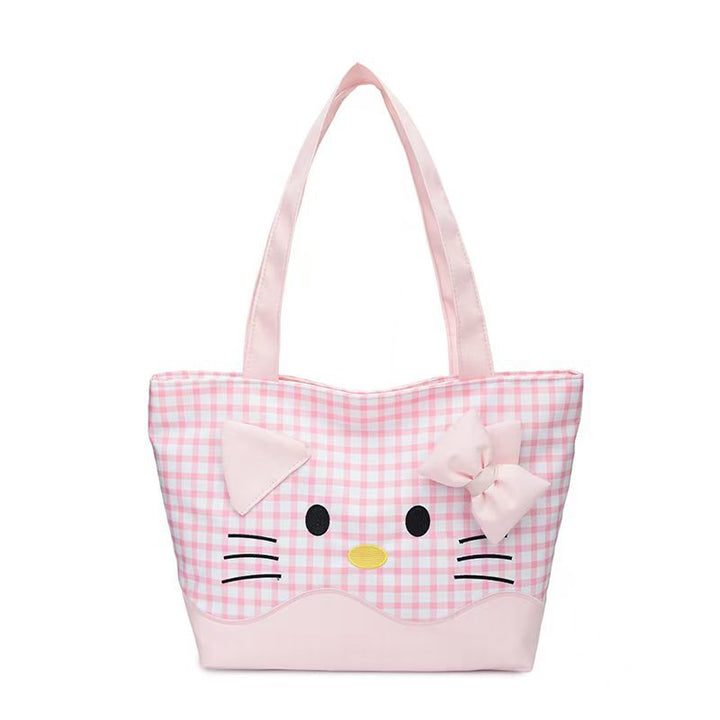 Cute Character Design Tote Bag Bowlift