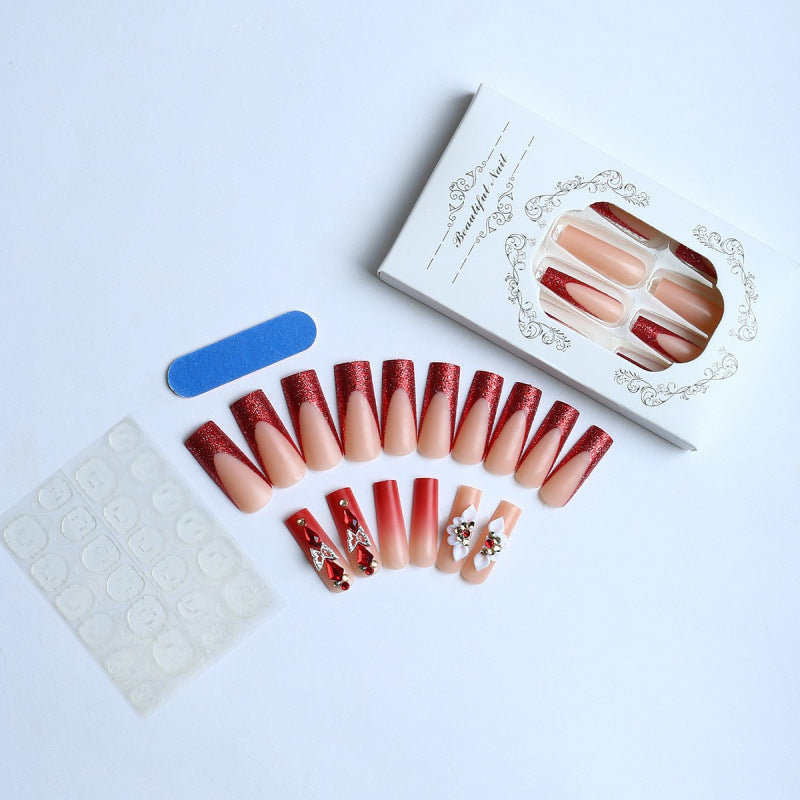 Glamorous Acrylic Nails Bowlift