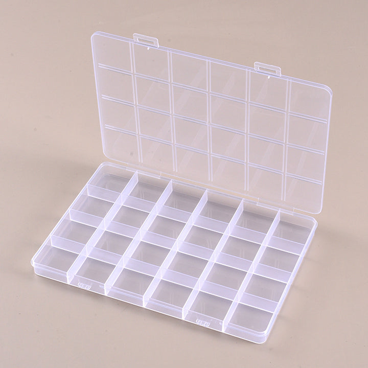 Multi-Section Craft Supply Storage Case Bowlift