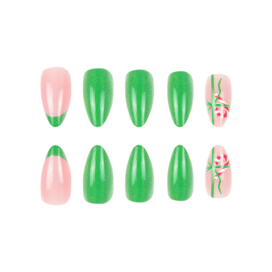Elegant Floral-Themed Nail Design Bowlift