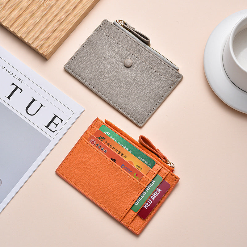 Premium Leather Cardholder Bowlift