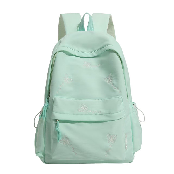 Embroidered Butterfly Pattern Backpack Bowlift