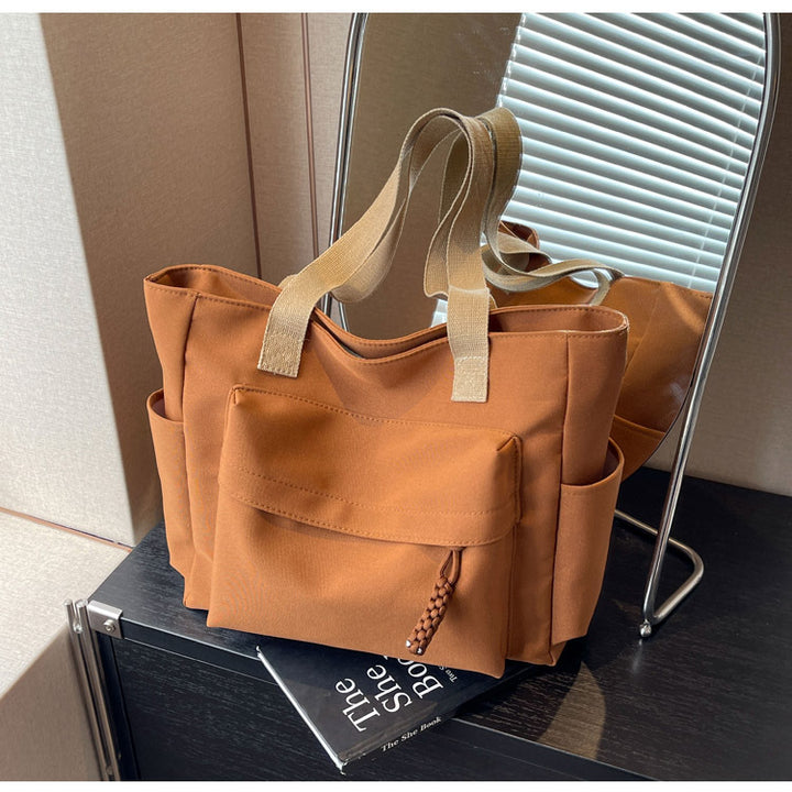 Multi-Pocket Utility Tote Bag Bowlift