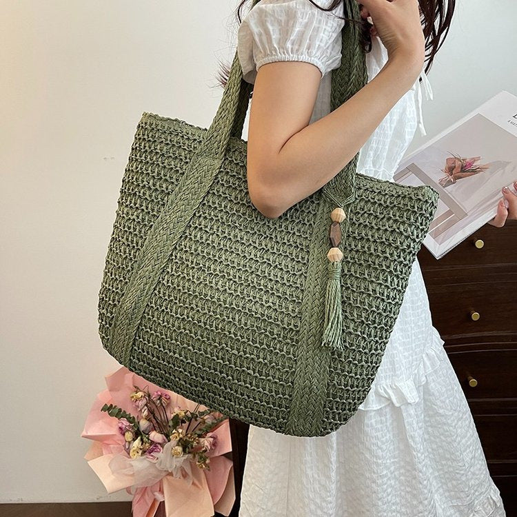 Generous macramé tote bag Bowlift