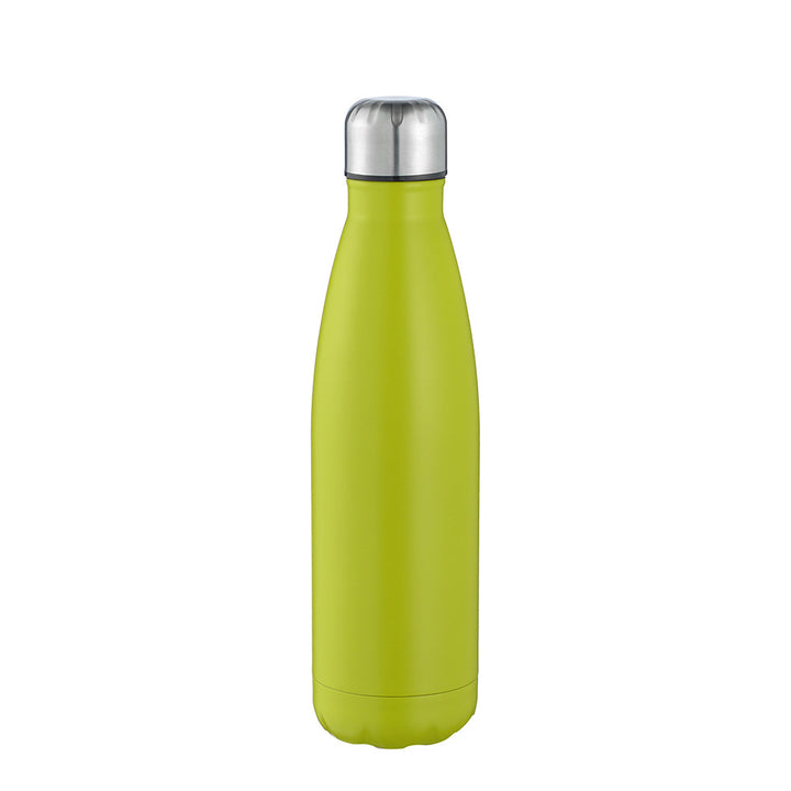 Unisex double-walled insulated bottle made of stainless steel with vacuum insulation and leak-proof screw cap Bowlift