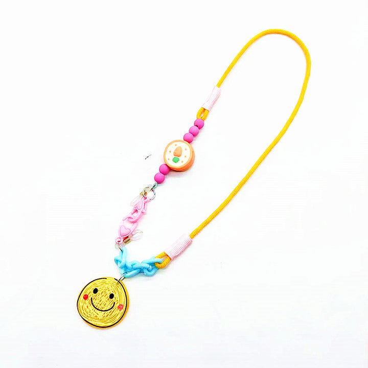 Glasses strap with colorful pendants Bowlift