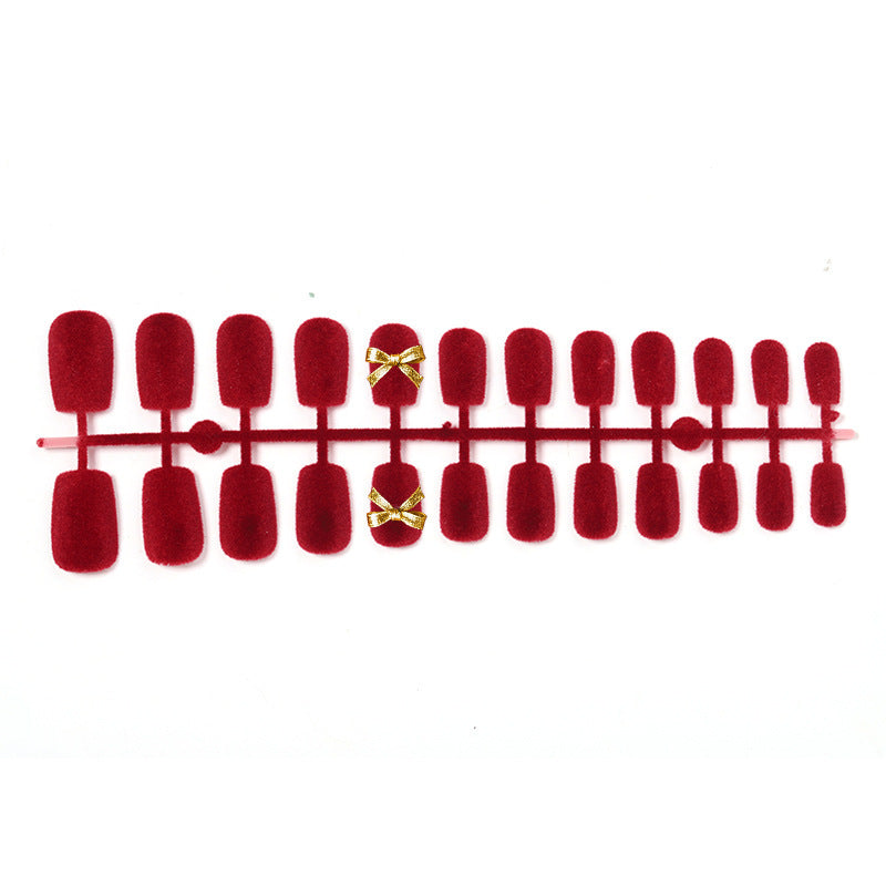 Glamorous Artificial Nail Set Bowlift
