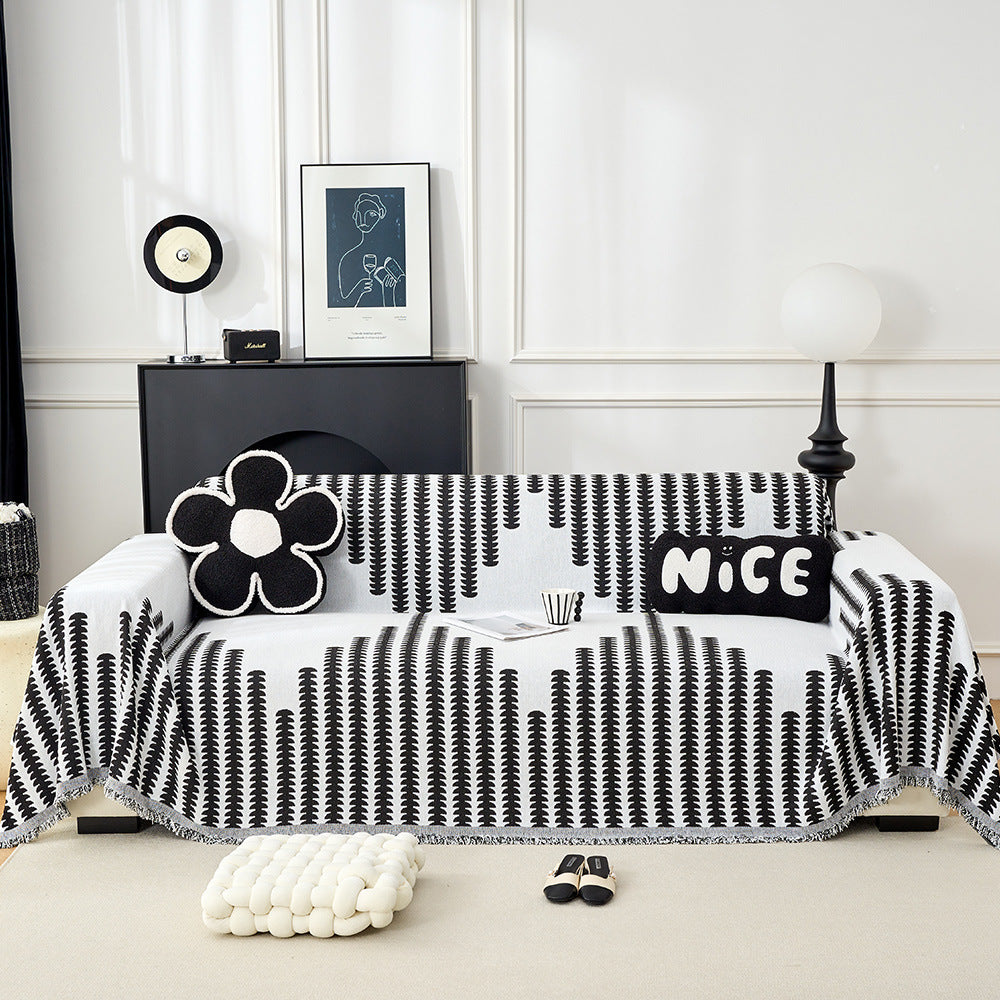 Decorative Woven Sofa Throw Blanket