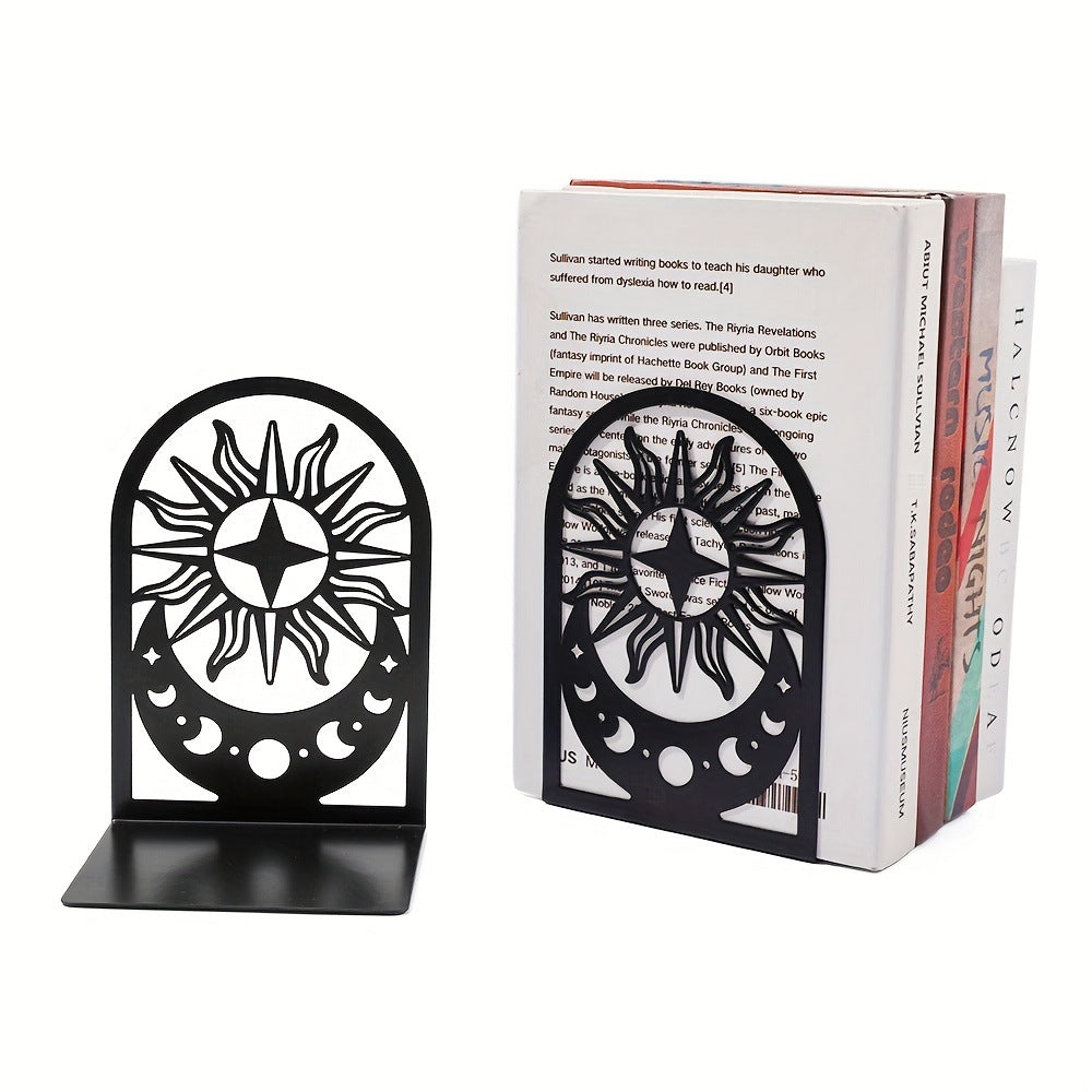 Celestial-Themed Bookends