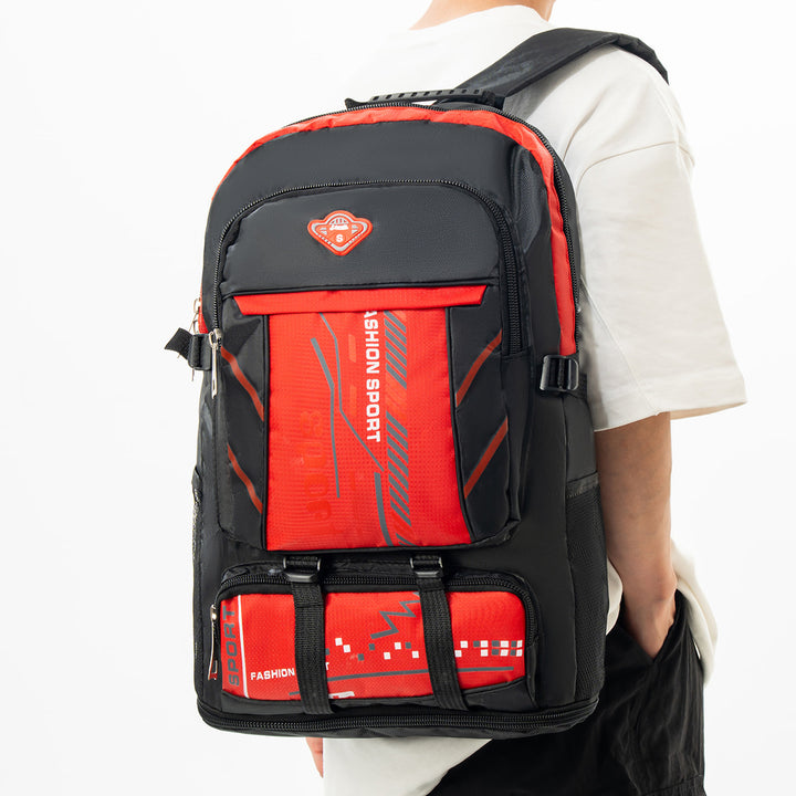 Sporty Multi-Compartment Backpack