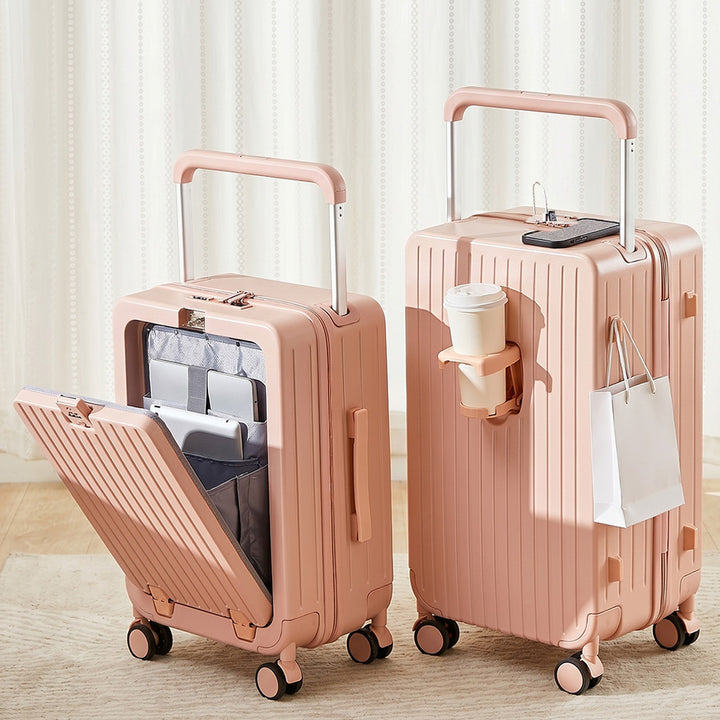 Smart Hardshell Carry-On Luggage