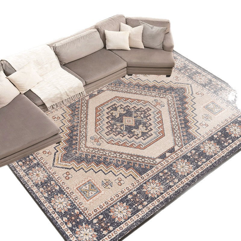 Geometric Pattern Area Rug Bowlift