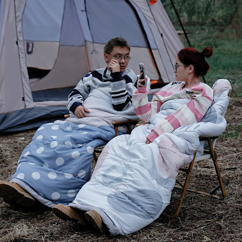 High-quality and warm sleeping bag with headrest Bowlift