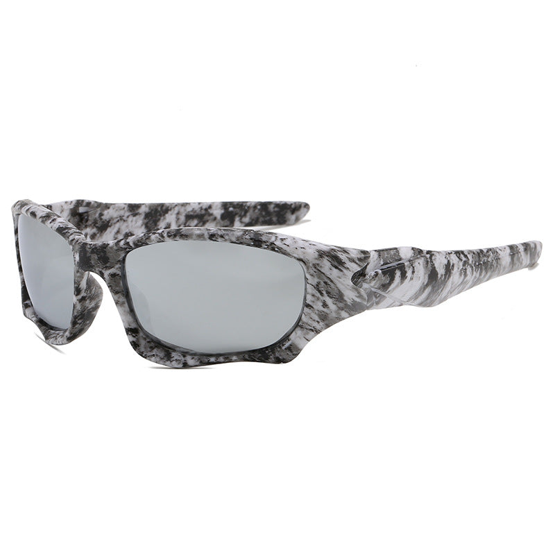 Performance Wraparound Polarized Sunglasses with UV Protection Bowlift