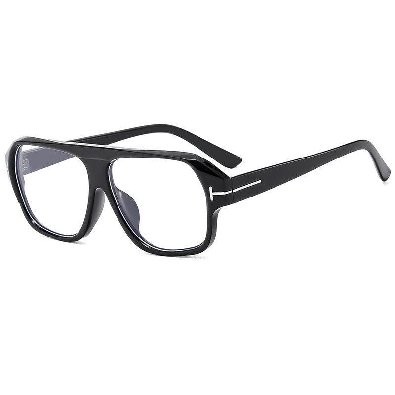Women's fashionable sunglasses with distinctive geometry and brown lenses Bowlift
