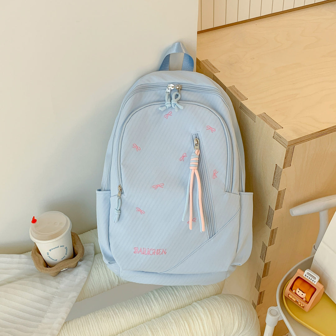 Stylish Embroidered Backpack