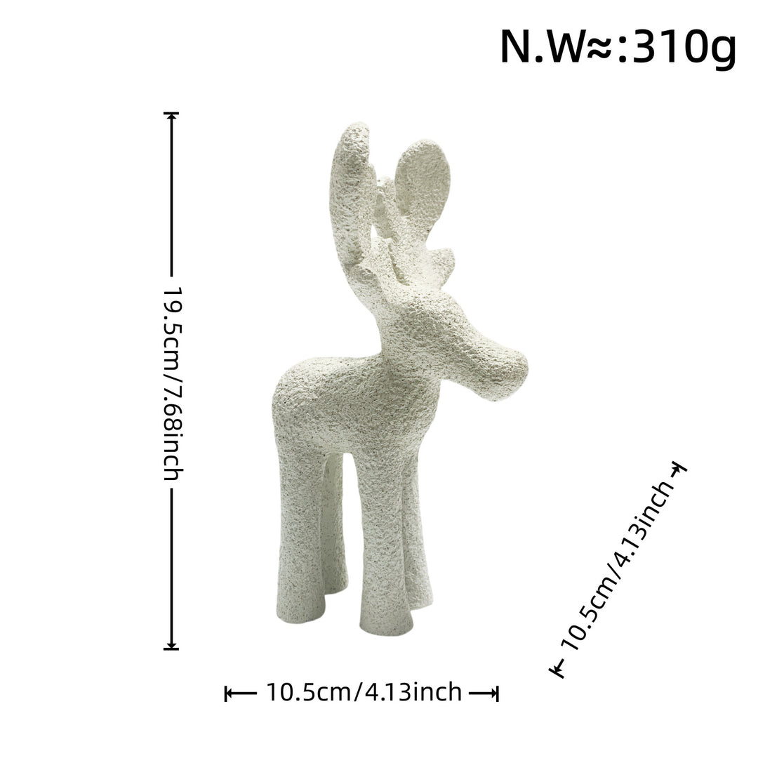 Stylish Reindeer Sculpture Bowlift