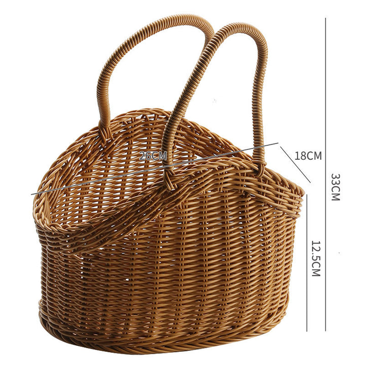 Woven Storage Basket Bowlift