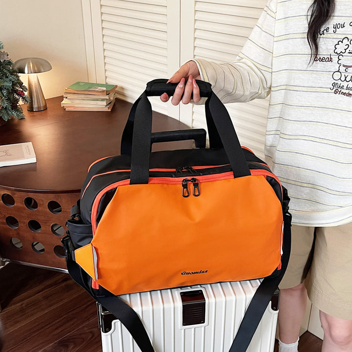 Versatile Water-Resistant Travel Duffle Bowlift