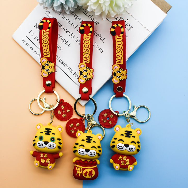 Unisex keychain with animal motif Bowlift