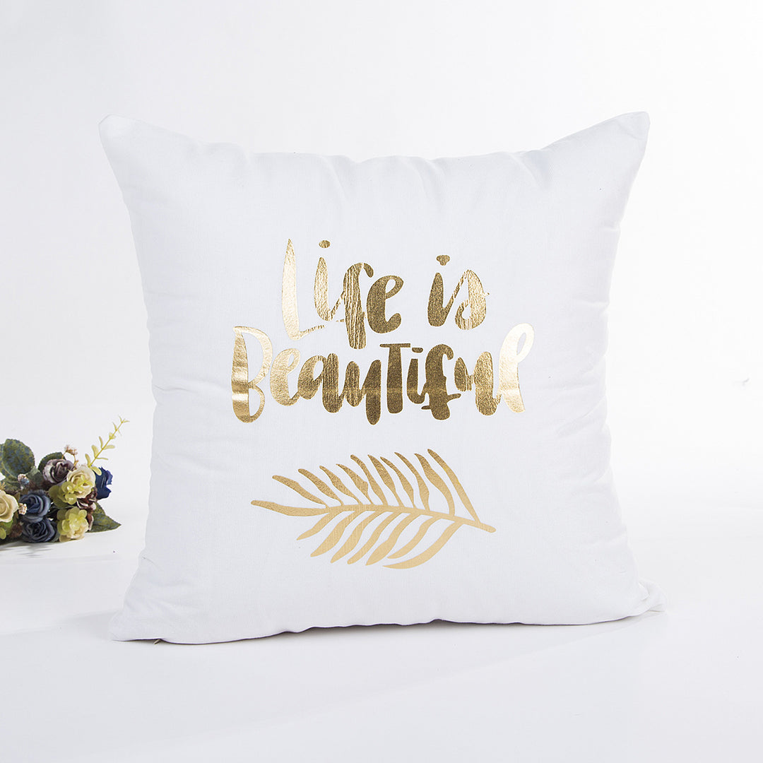 Motivational Quote Decorative Pillow